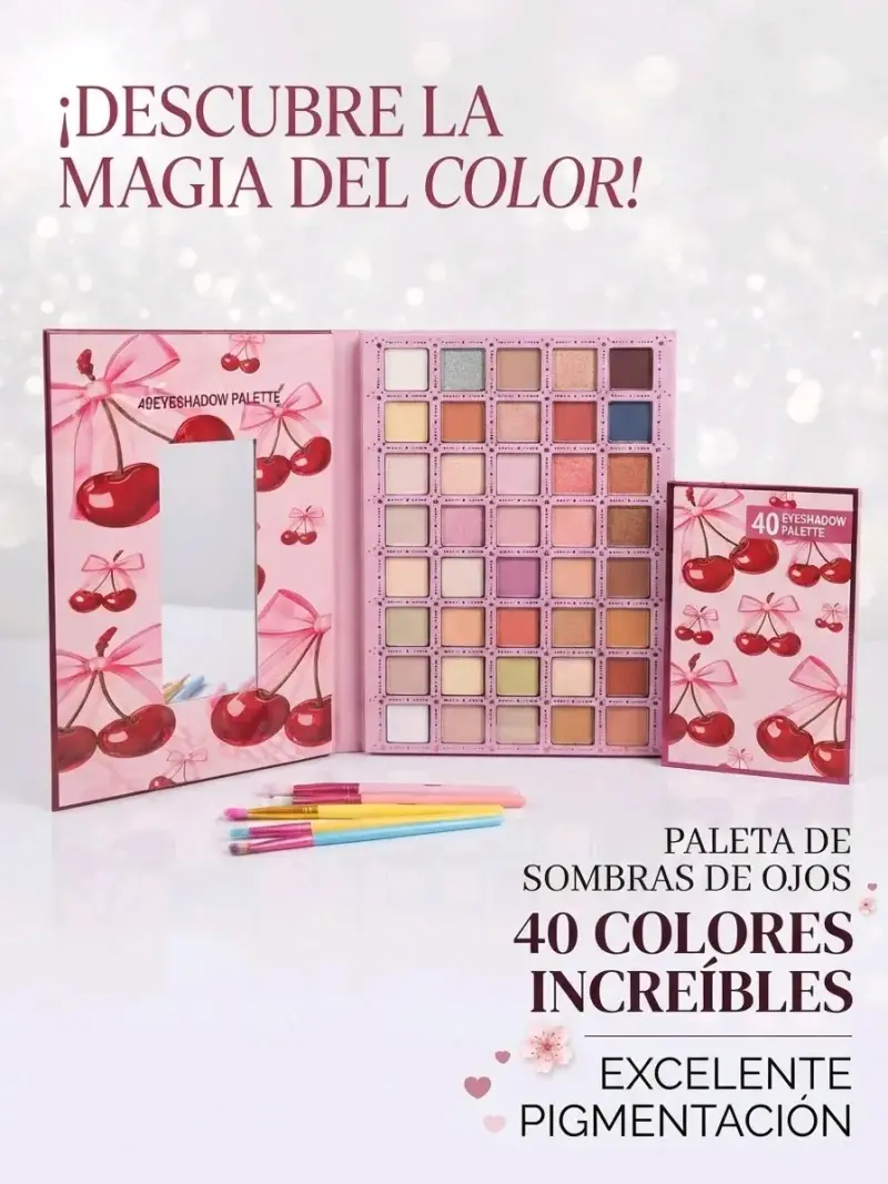 Paleta de Sombras de Ojos con 35 Colores - 3