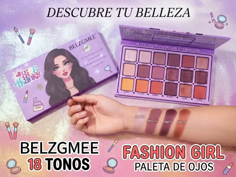 Paleta de Sombras de Ojos con 35 Colores - 4