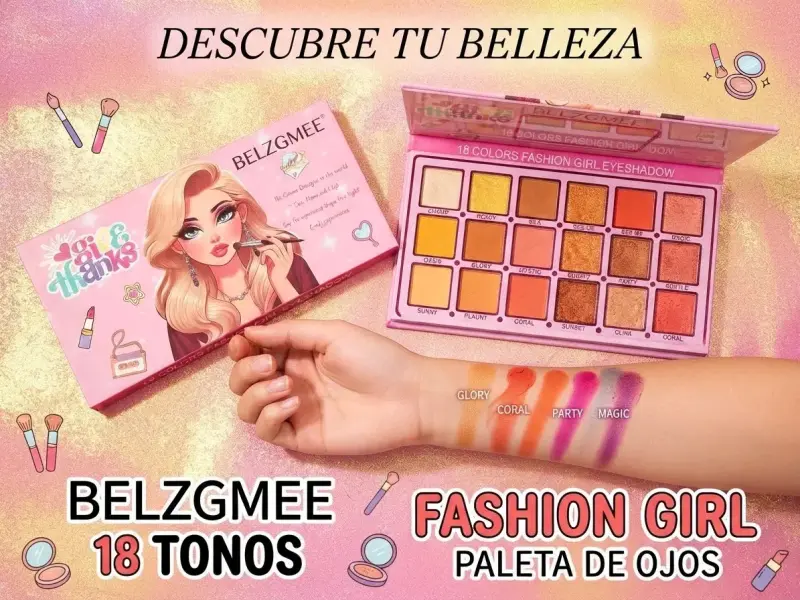 Paleta de Sombras de Ojos con 35 Colores - 5