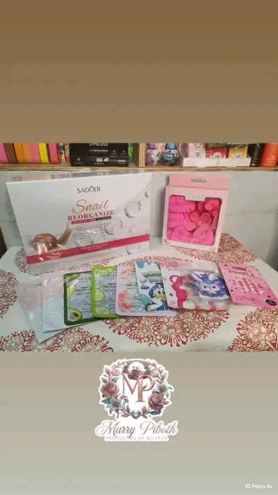Set de Cuidado Facial Completo con Mascarillas - miniatura 1