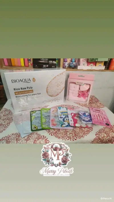 Set de Cuidado Facial Completo con Mascarillas - miniatura 2