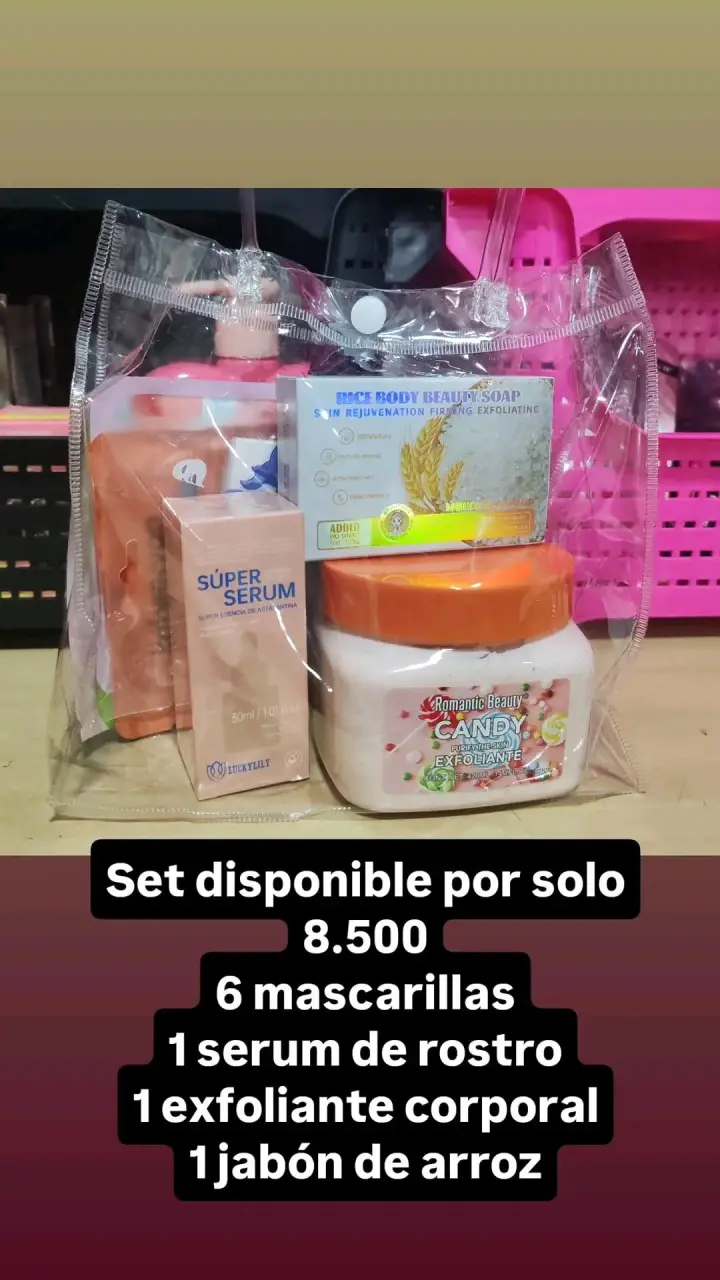 Set de Cuidado Facial Completo con Mascarillas - 5
