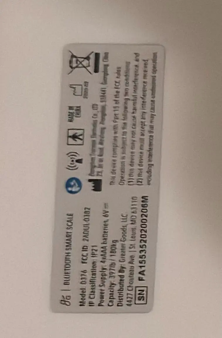 Balanza Digital Bluetooth Weight Gurus - 2
