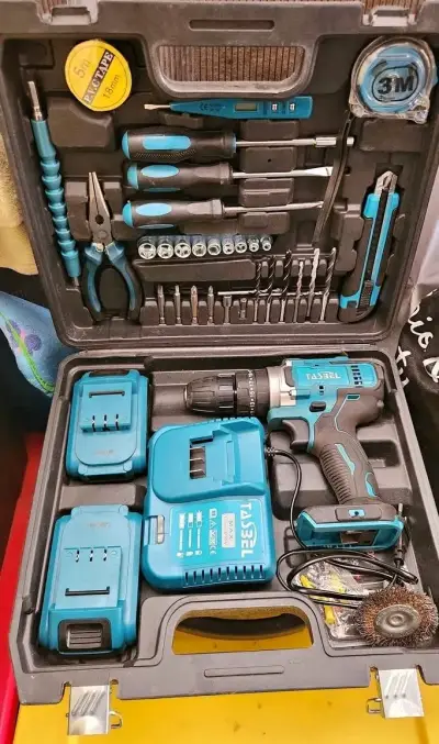 Set de Herramientas Eléctricas con Taladro Taseel - miniatura 1