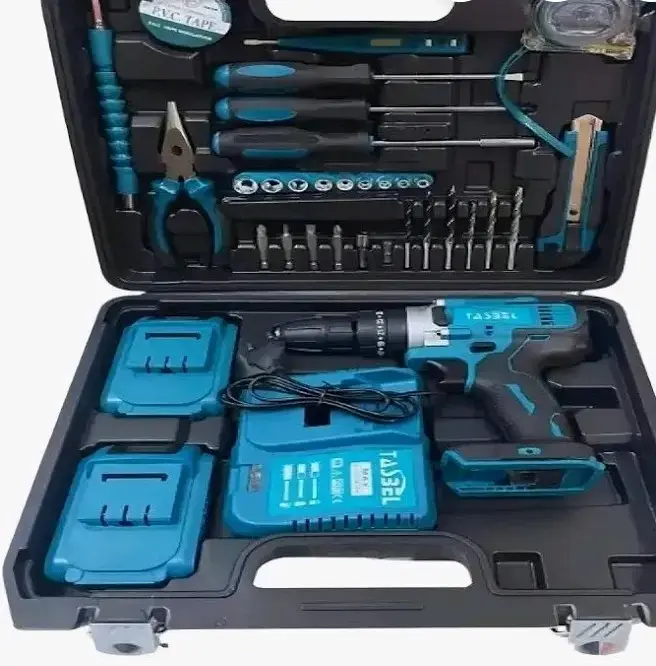 Set de Herramientas Eléctricas con Taladro Taseel - 2