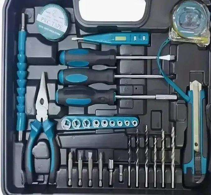 Set de Herramientas Eléctricas con Taladro Taseel - 3