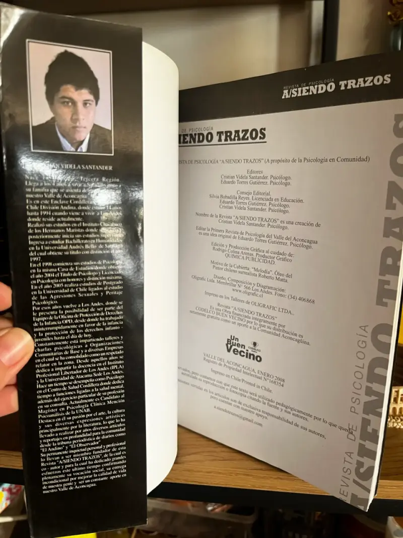 Revista de Psicología A/Siendo Trazos Edición 2008 - 2