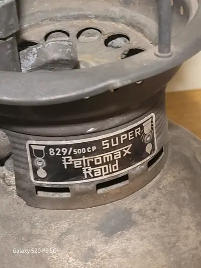 Lámpara de queroseno Petromax Rapid vintage - miniatura 3