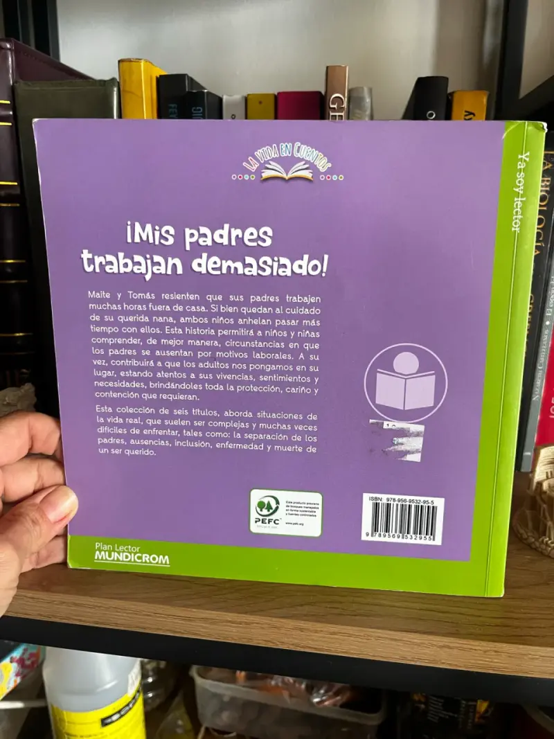 Libro infantil Mis padres trabajan demasiado - 4