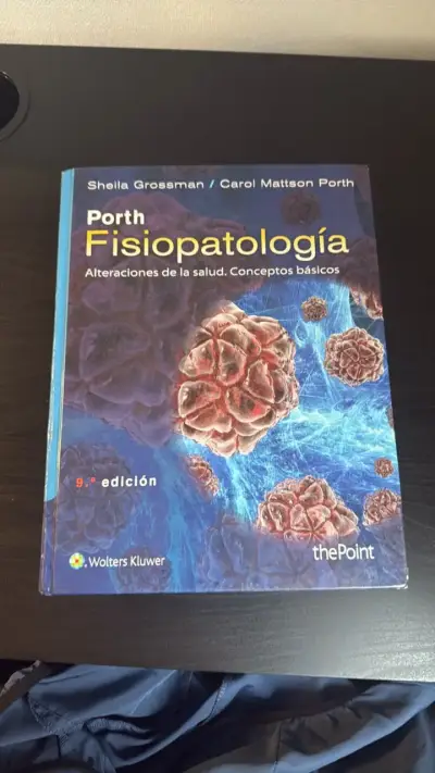 Libro Porth Fisiopatología 9ª Edición - miniatura 1