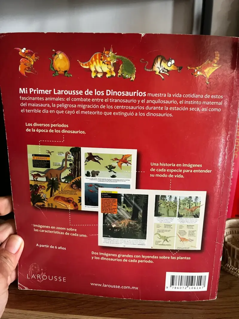 Libro Mi Primer Larousse de los Dinosaurios - 3