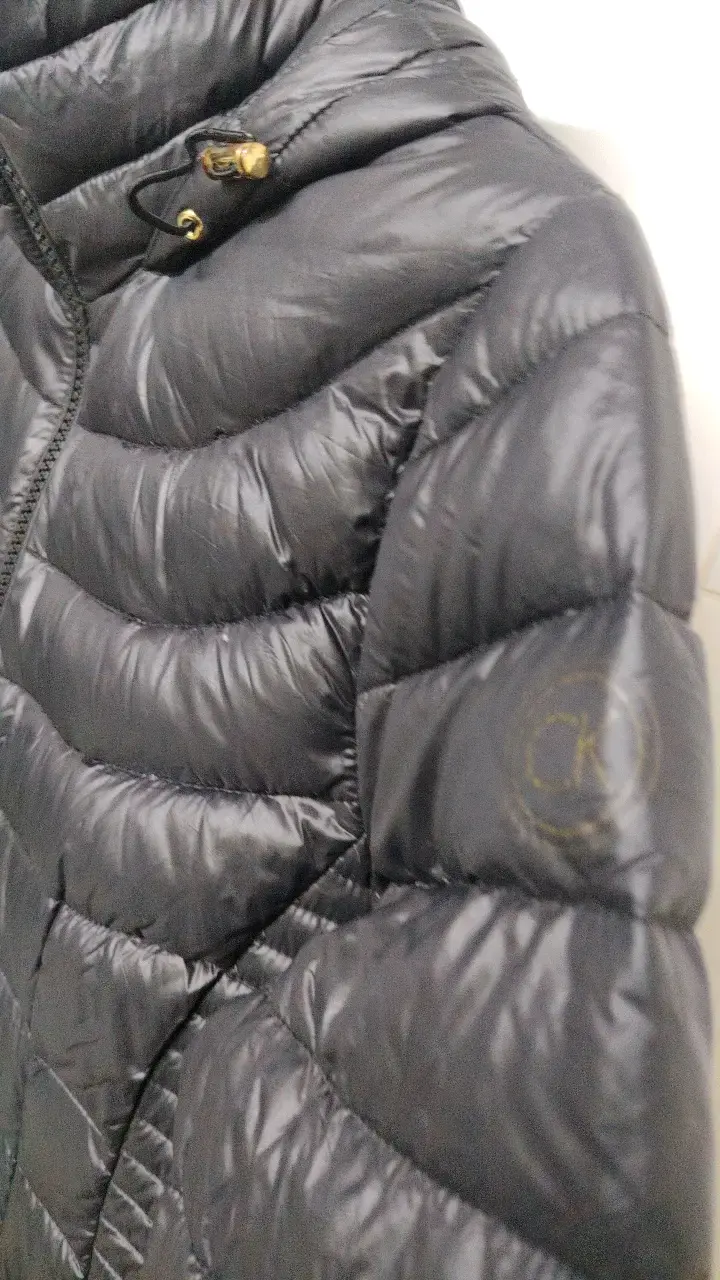 Chaqueta acolchada negra Calvin Klein para mujer - 3