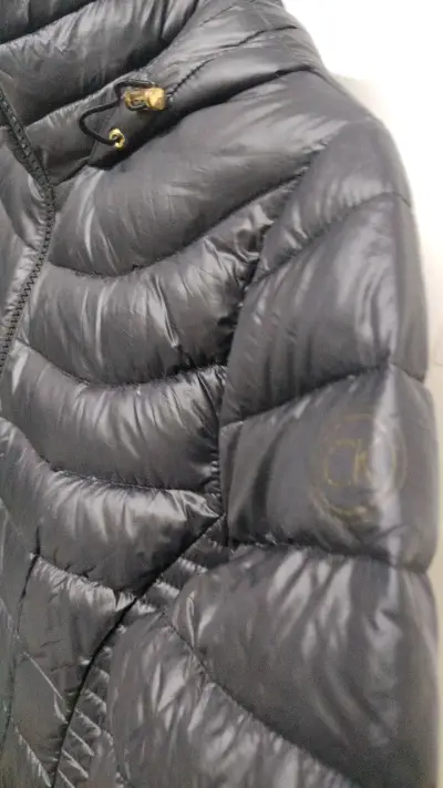 Chaqueta acolchada negra Calvin Klein para mujer - miniatura 3
