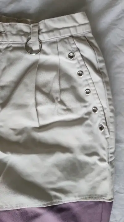 Pantalones unisex multicolor con detalles metálicos - miniatura 2