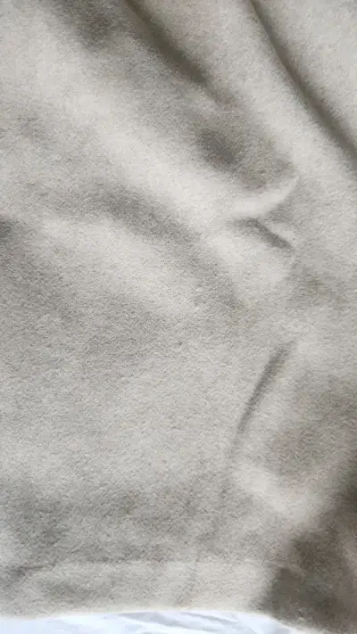Abrigo largo beige Zara para mujer - miniatura 4