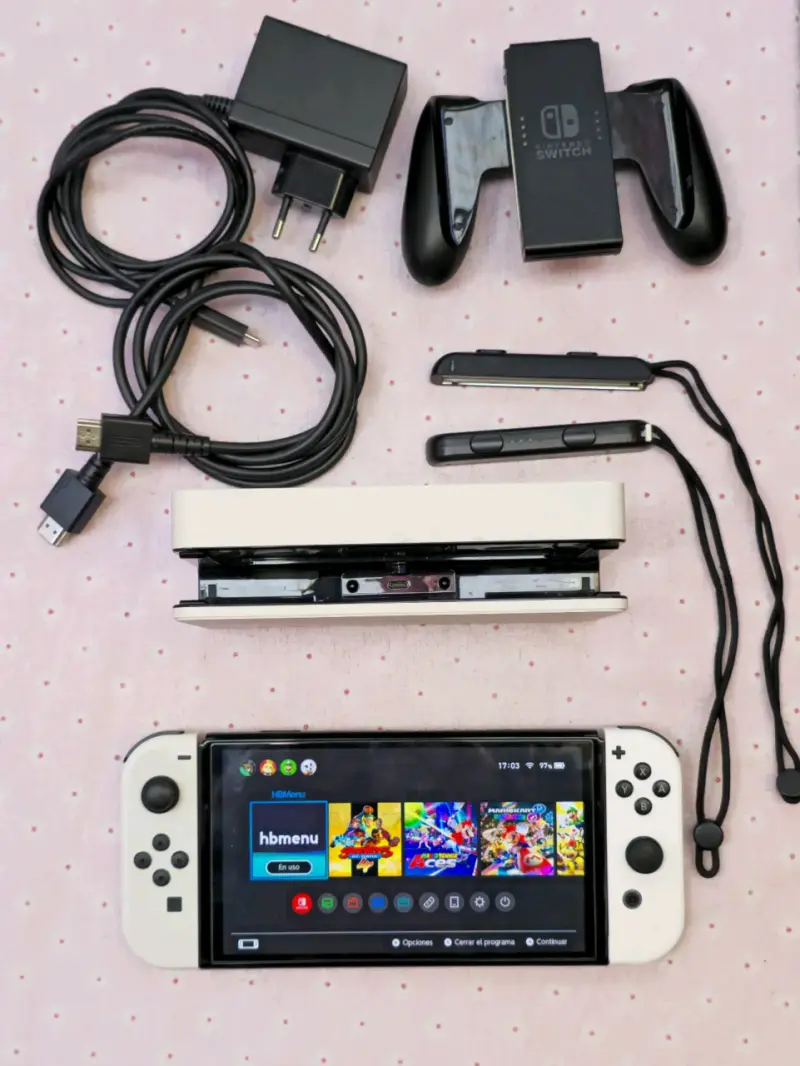 Consola Nintendo Switch OLED con magia