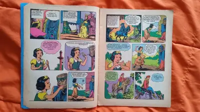 Cómic Blanca Nieves y los 7  Enanitos 1987 Disney - miniatura 4