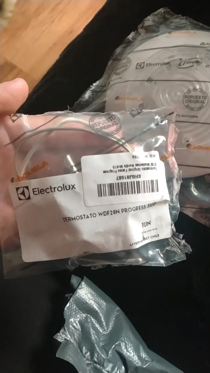 Termostato Electrolux WDF26N Progress 3000 - 3