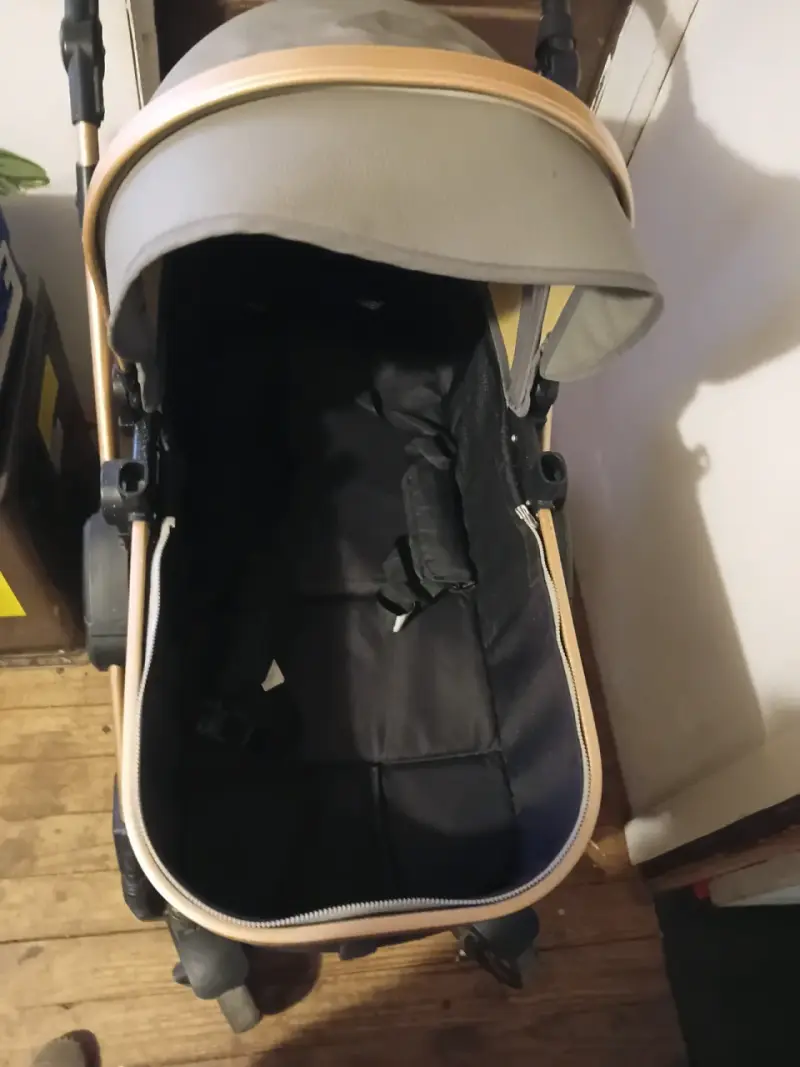 Coche de bebé Babyfond plegable con capota - 4