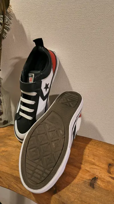 Zapatillas Converse Star Player negras y blancas - miniatura 3