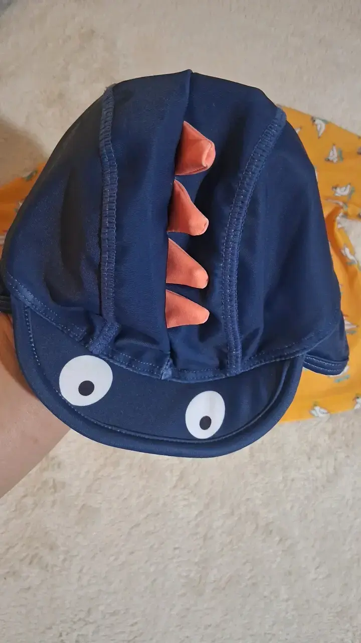 Conjunto de natación infantil con estampado de patos - 3