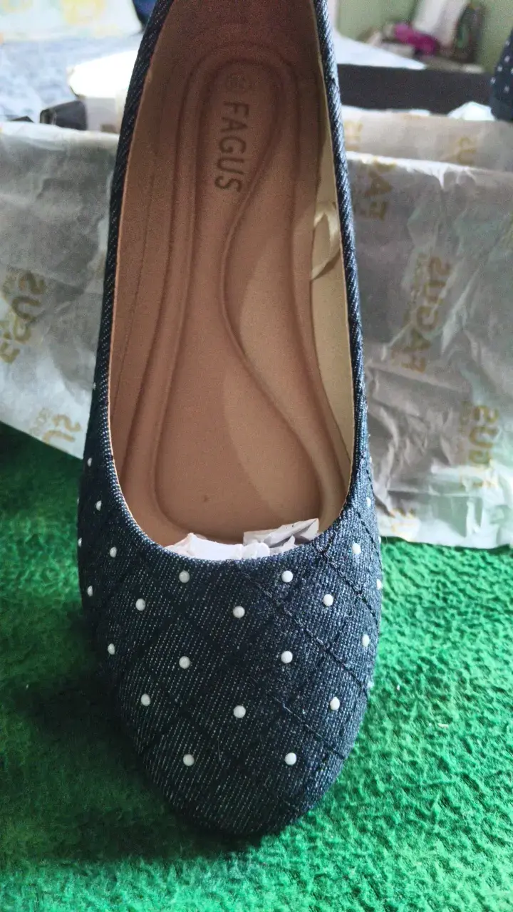 Zapatos planos de mujer Fagus con diseño de puntos - 3