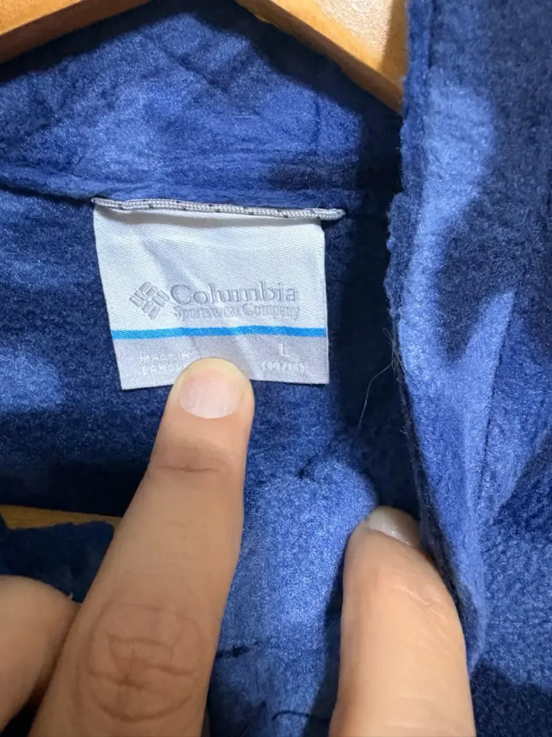 Chaqueta polar azul camuflaje Columbia niño - 2