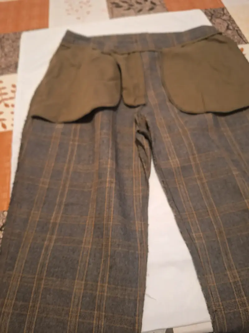Pantalones de lana a cuadros Zara para hombre - 3