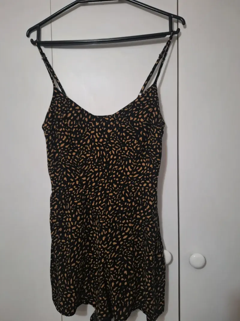 Vestido corto estampado animal print - 2