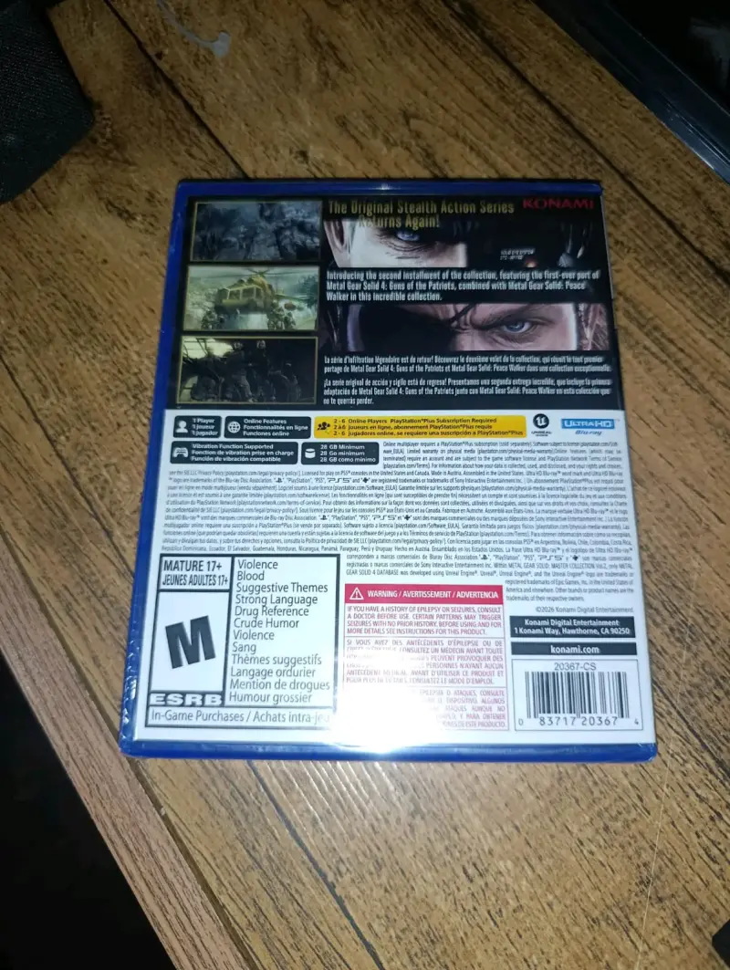 Metal Gear Solid: Master Collection Vol 2 PS5 - 3