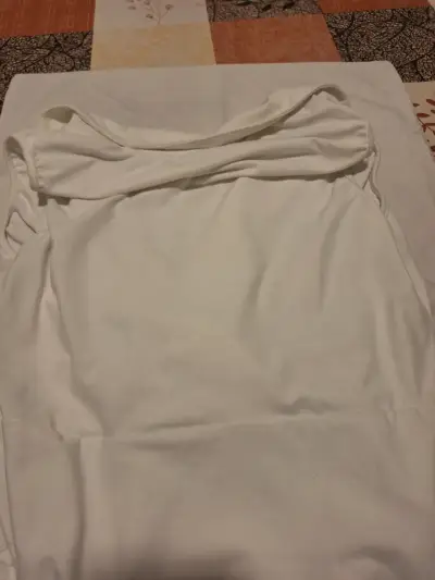 Body blanco sin mangas para mujer - miniatura 4