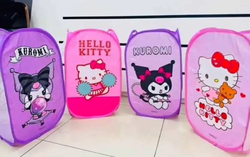 Canastos organizadores Hello Kitty y Kuromi - 2