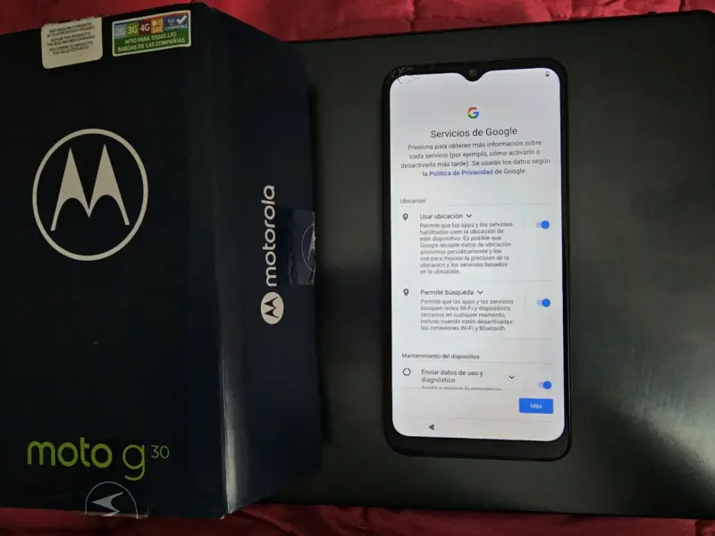 Smartphone Motorola Moto G30 con caja - 3