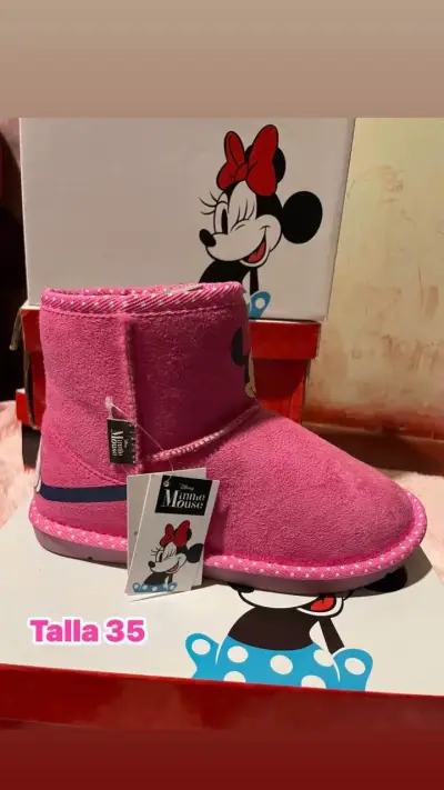 Botas Minnie Mouse para niñas, varios colores - miniatura 2