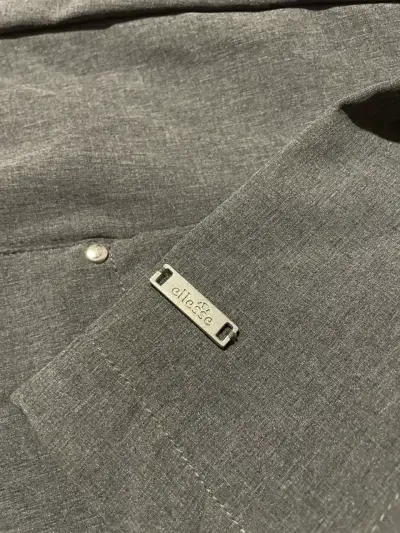 Abrigo largo gris con capucha Ellesse - miniatura 3