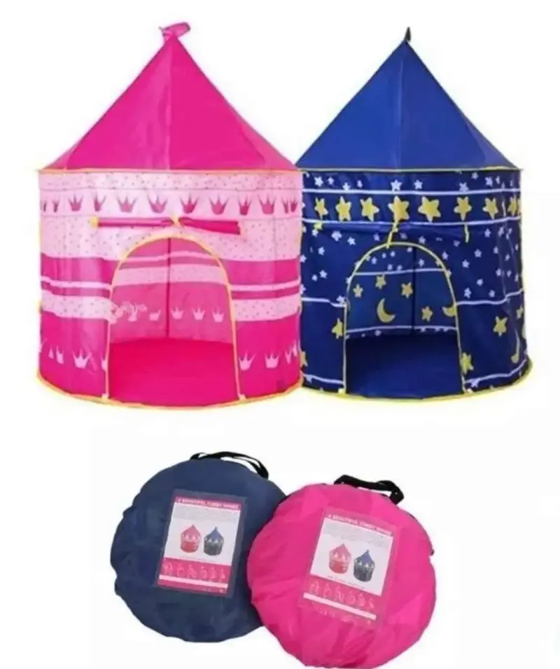 Carpa Infantil de Juego Rosa y Azul