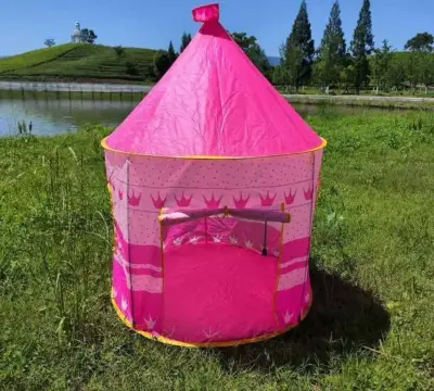 Carpa Infantil de Juego Rosa y Azul - miniatura 3