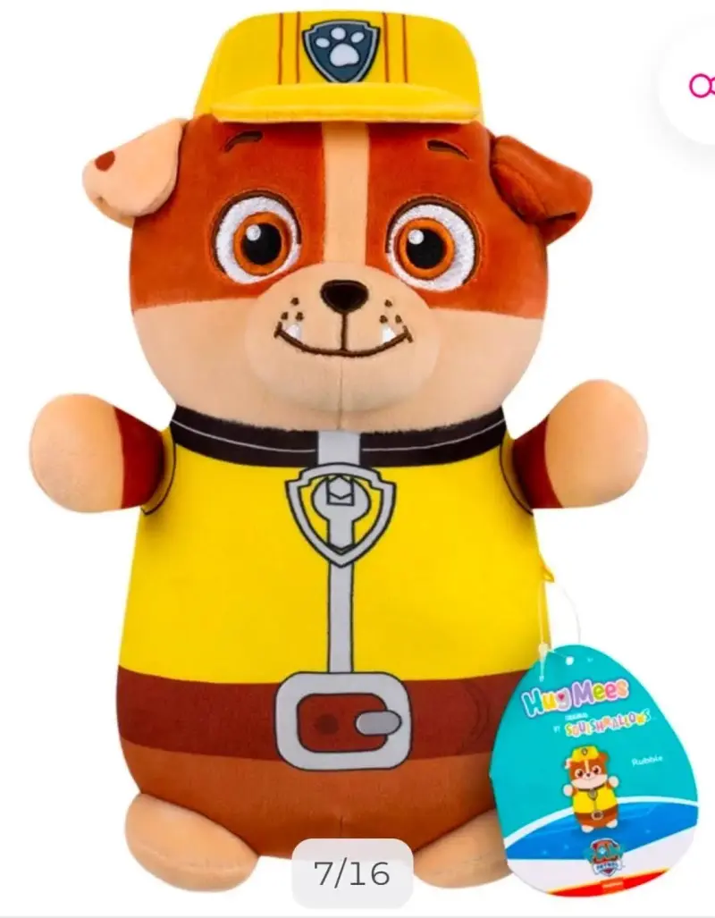 Peluches Paw Patrol HugMees Skye, Marshall y Rubble - 3