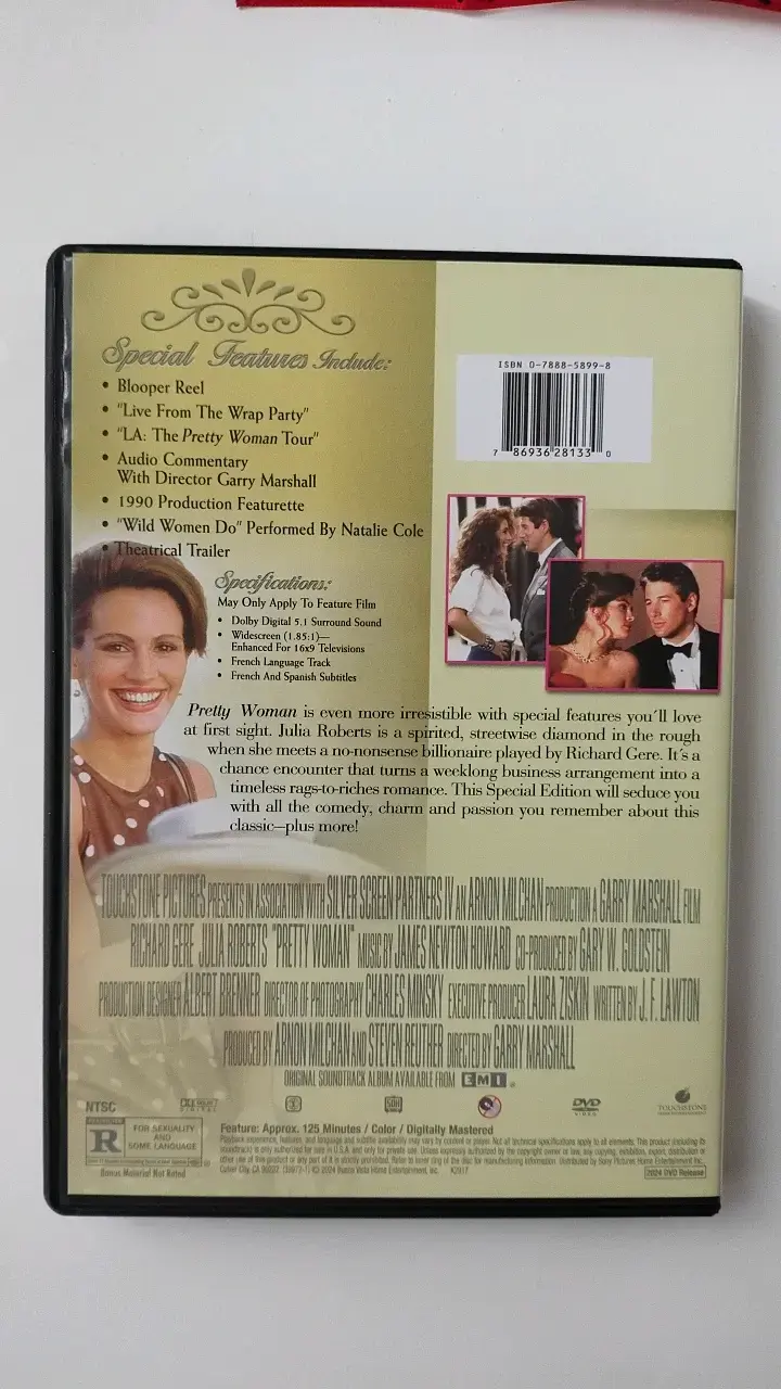 DVD Pretty Woman con Richard Gere y Julia Roberts - 2