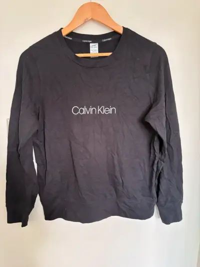 Polerón negro Calvin Klein - miniatura 1