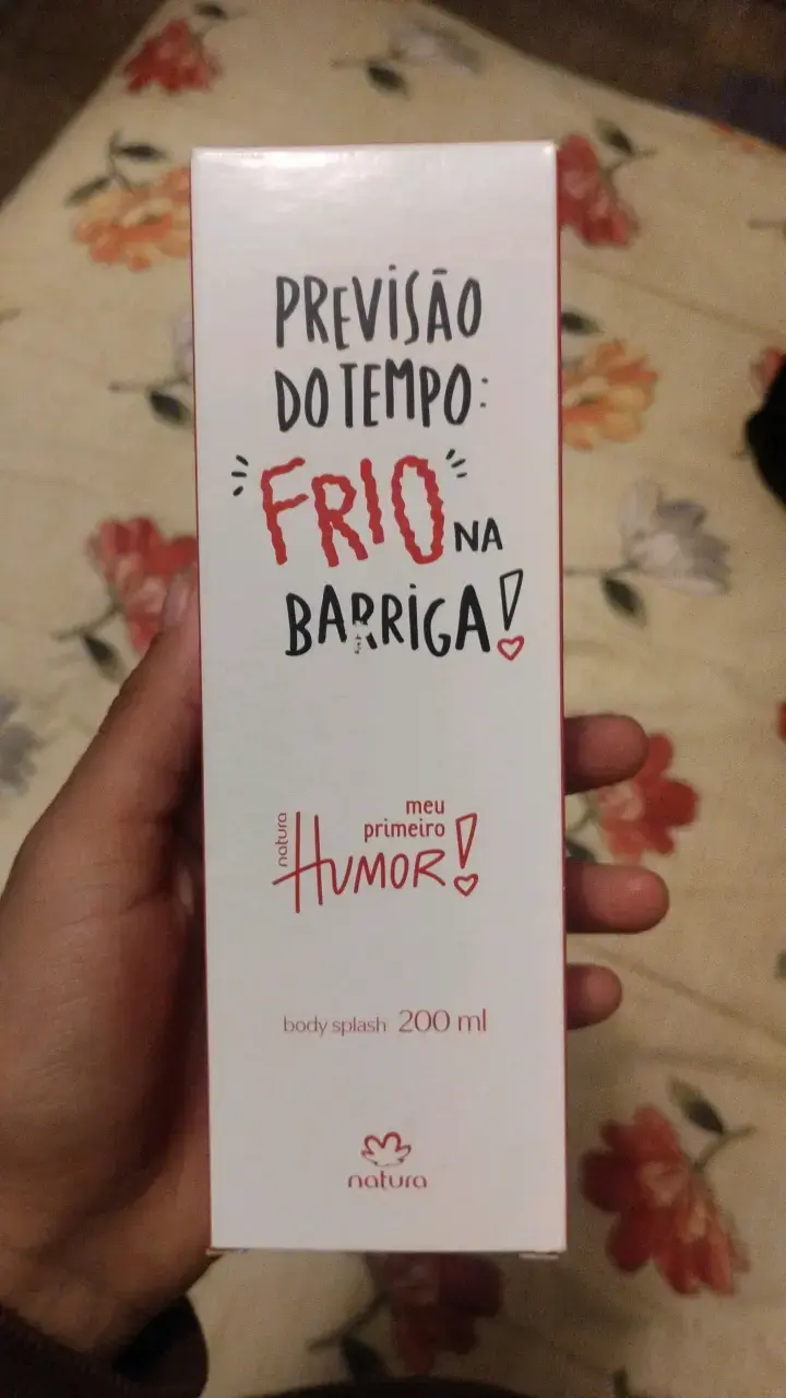 Body Splash Natura Meu Primeiro Humor 200 ml
