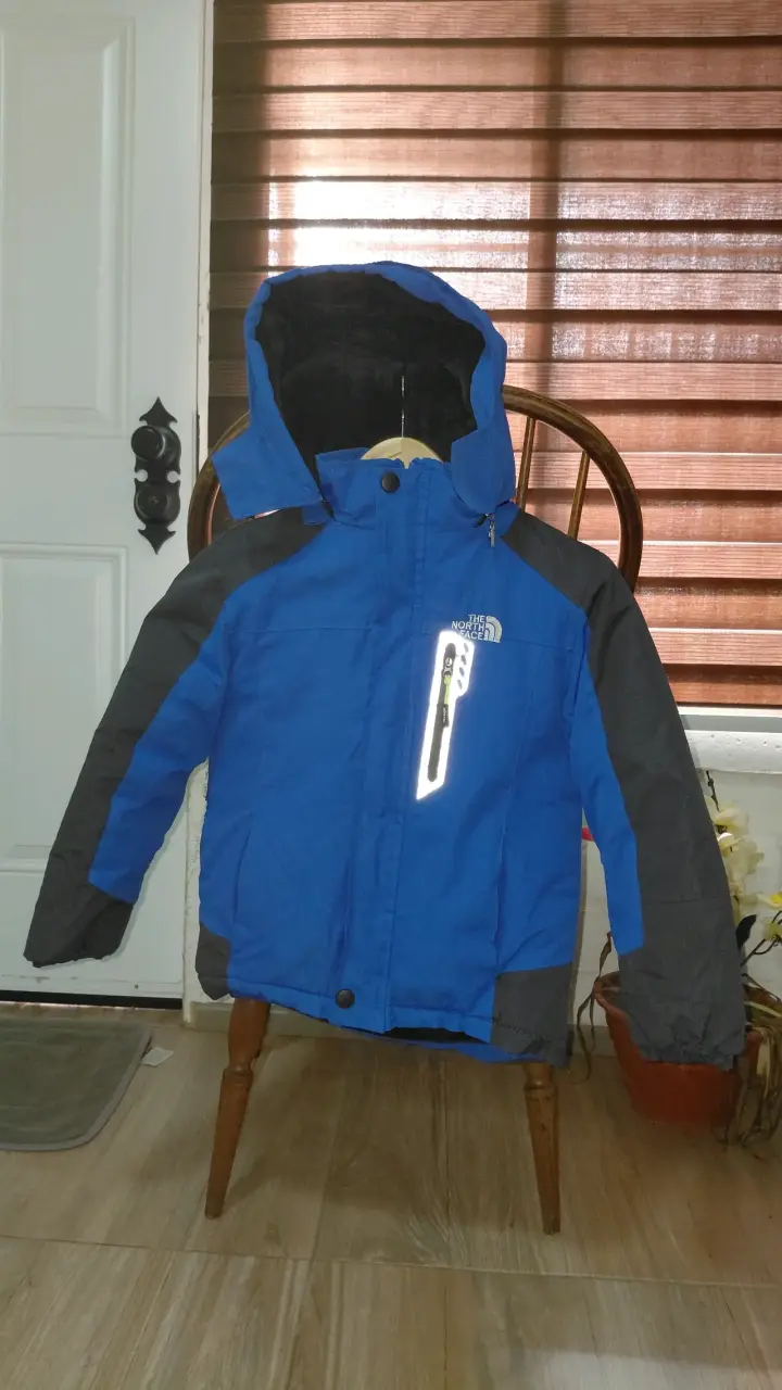 Chaqueta de invierno azul para niño The North Face - 1