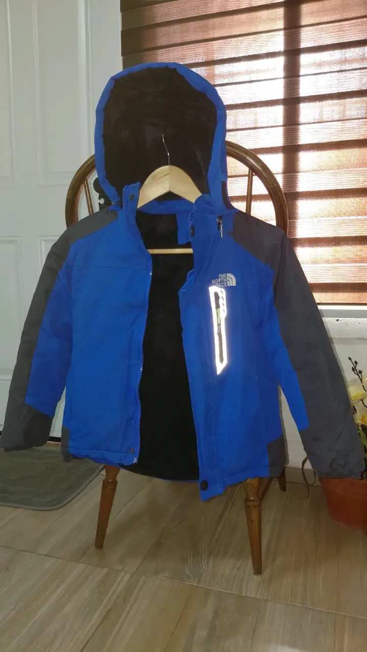Chaqueta de invierno azul para niño The North Face - 2
