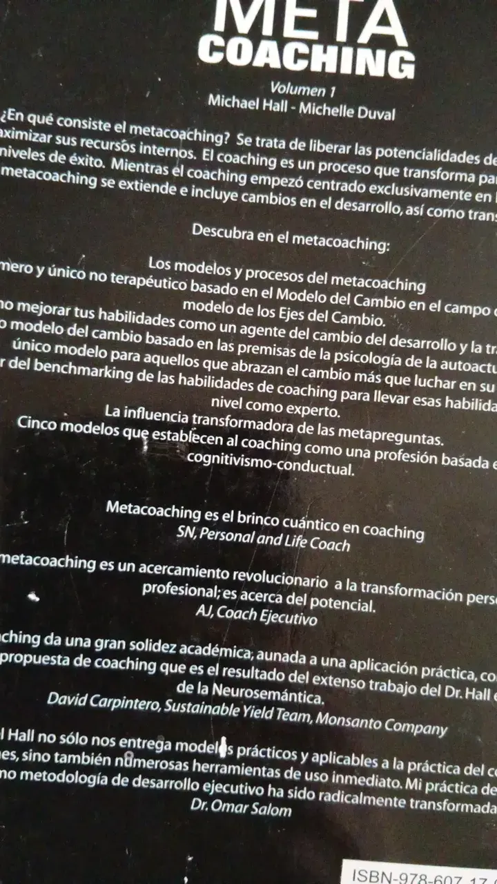 Libro Meta Coaching - 2