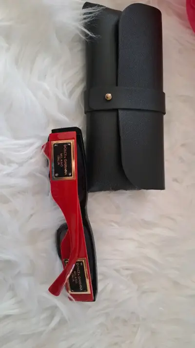 Gafas de Sol Dolce & Gabbana Rojas con negro - miniatura 1