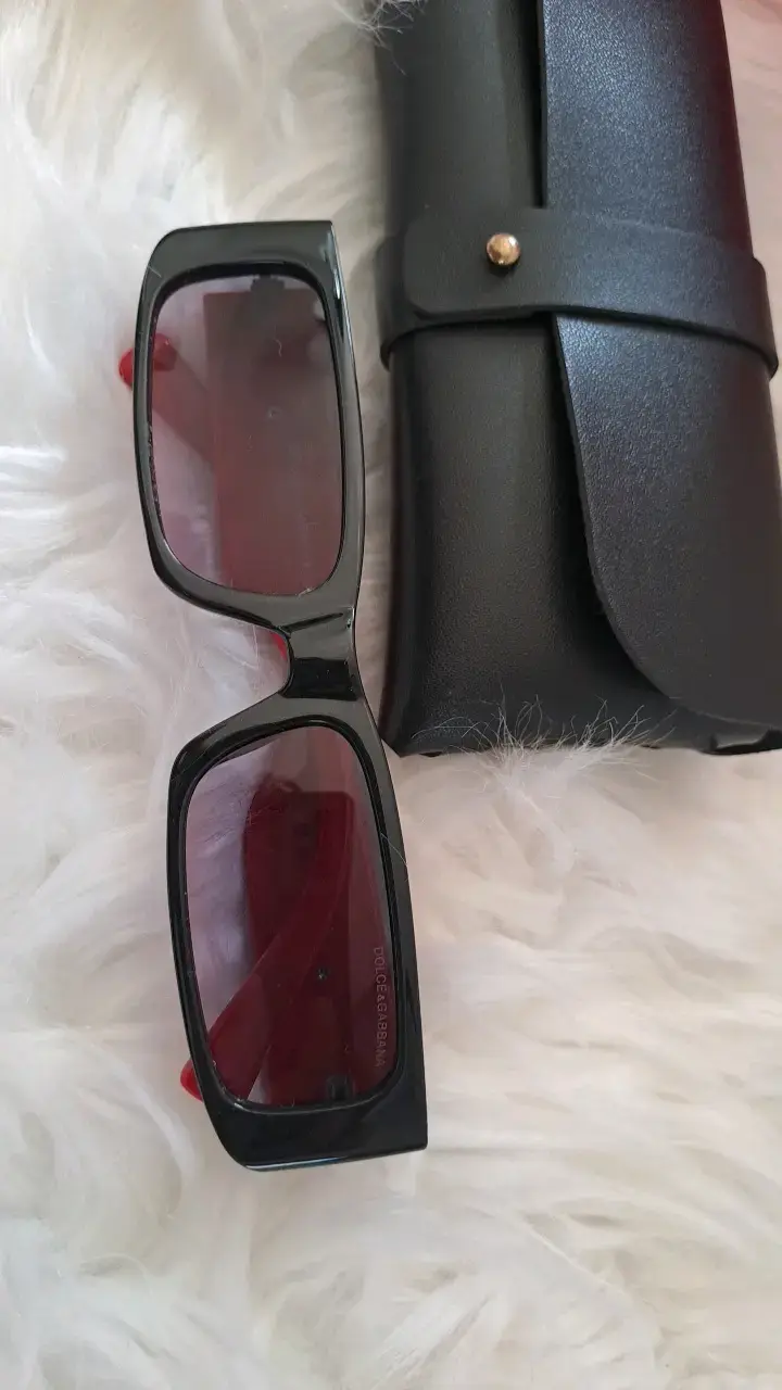 Gafas de Sol Dolce & Gabbana Rojas con negro - 2