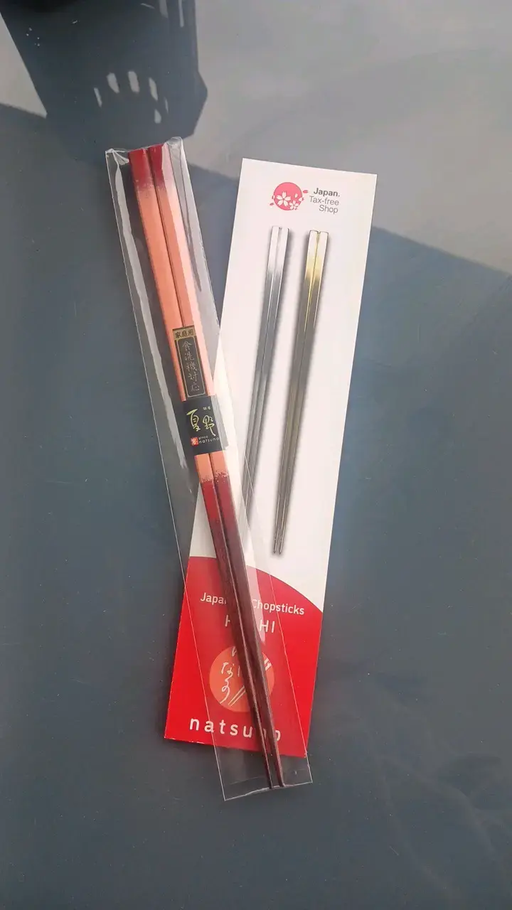 Palillos japoneses Ginza Natsuno de madera - 2