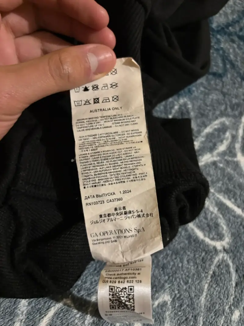 Polerón Emporio Armani Xs-S Original - 4