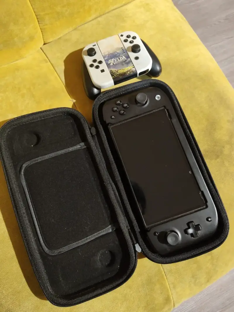 NINTENDO SWITCH DESBLOQUEADA+NITRO DECK - 5