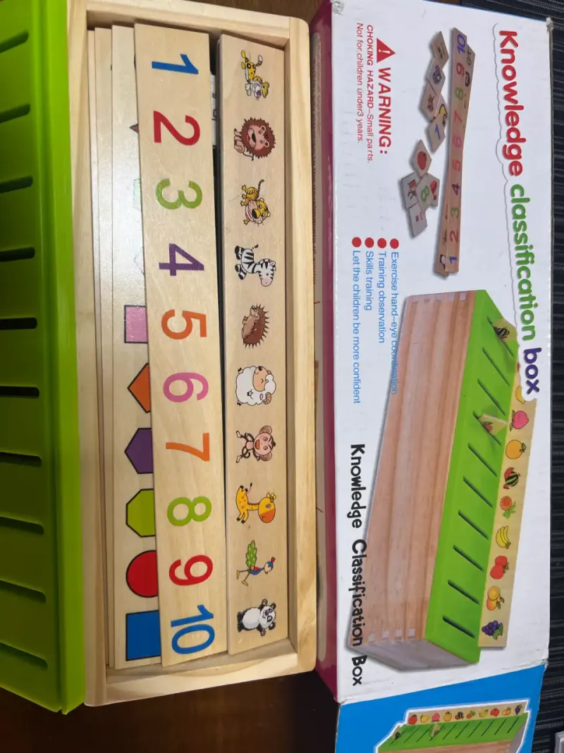 Set de bloques y juguetes educativos para niños - 2